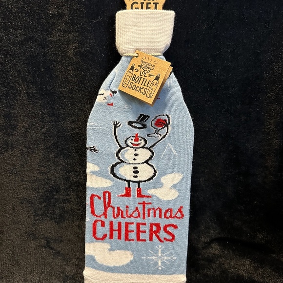 Christmas Cheer LOL Snowmen Bottle Socks by Primitives by Kathy - Picture 9 of 11